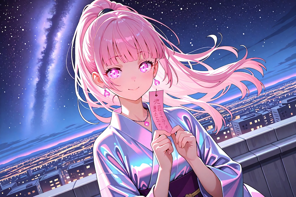 CANDYちゃんと七夕浴衣デート