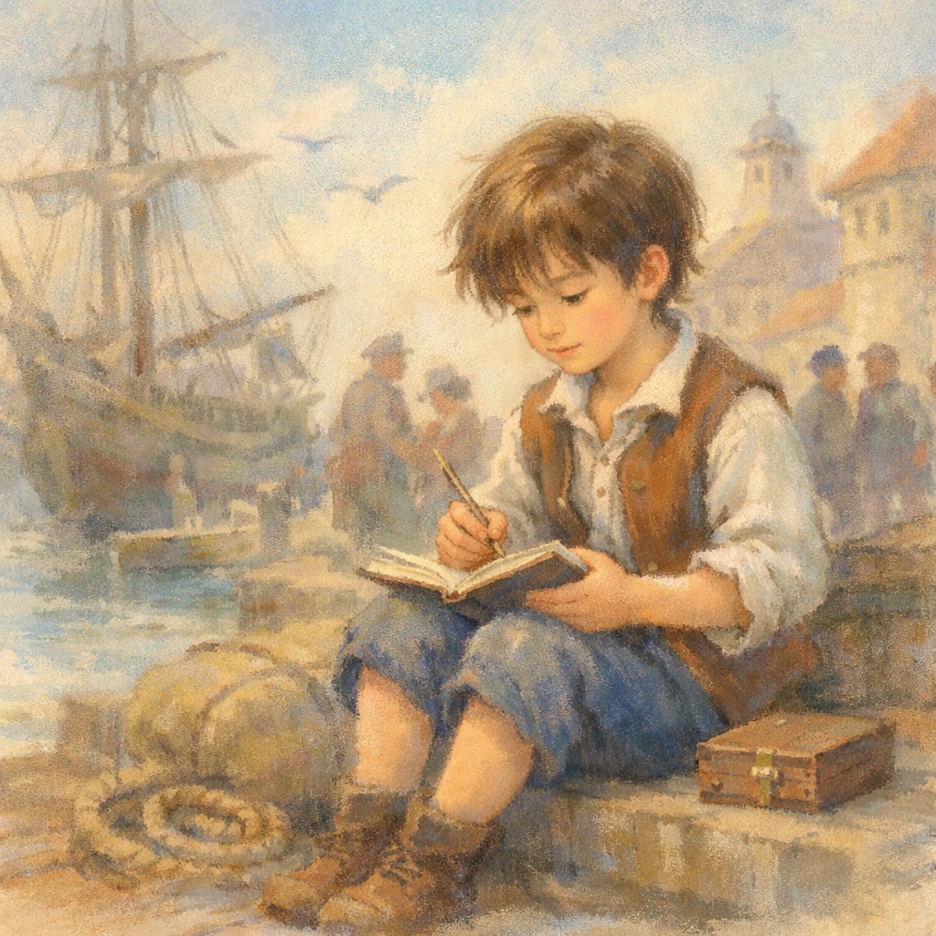 静かな少年と秘密のノート～フーシェ～ | の人気AIイラスト・グラビア