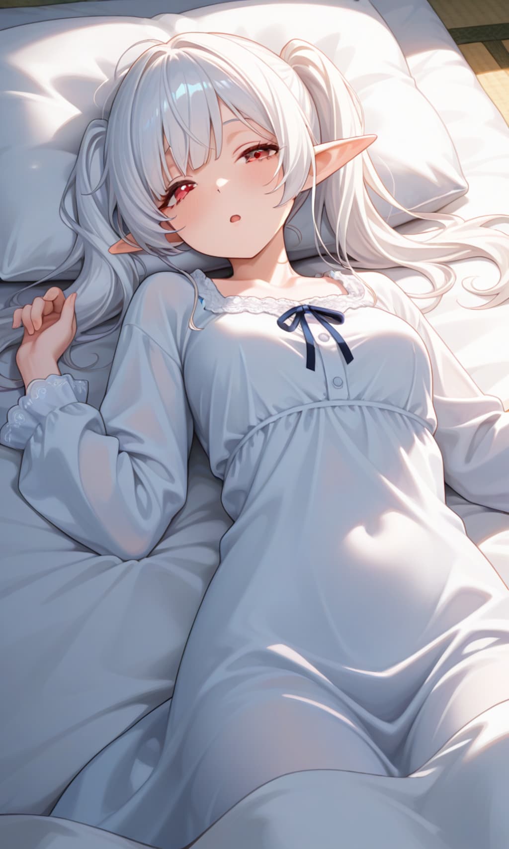 休みの日のシロネさん