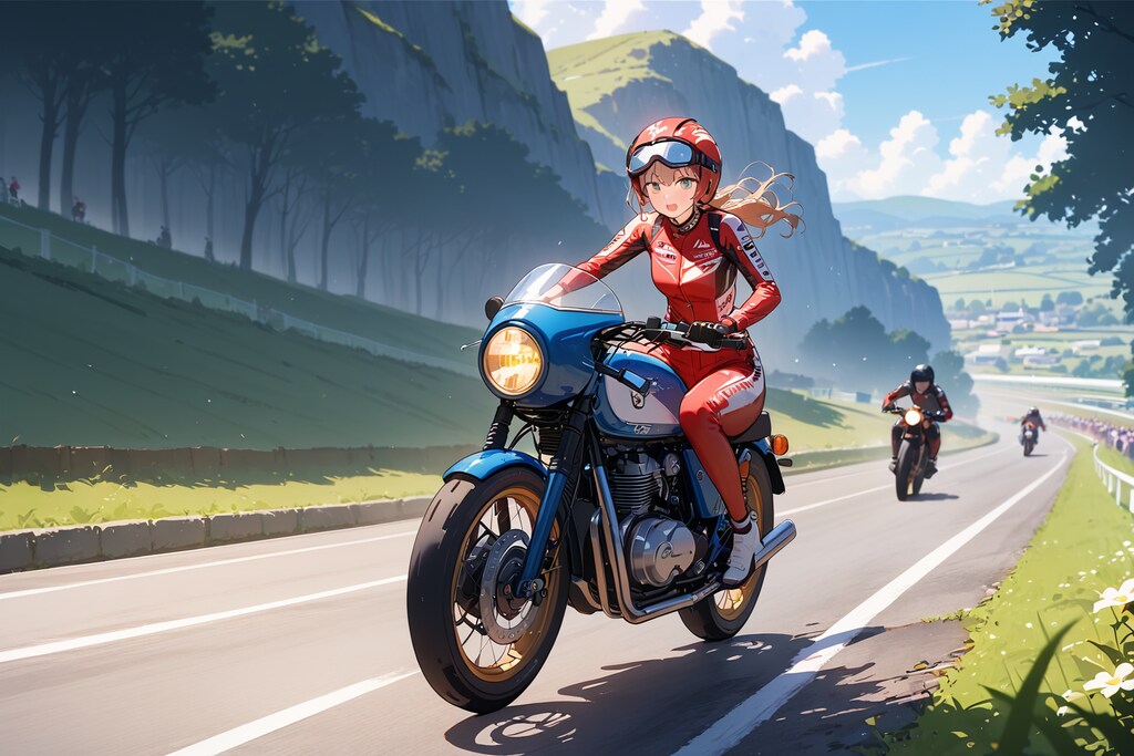 バイク好き彼女