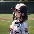 野球女子 5枚目