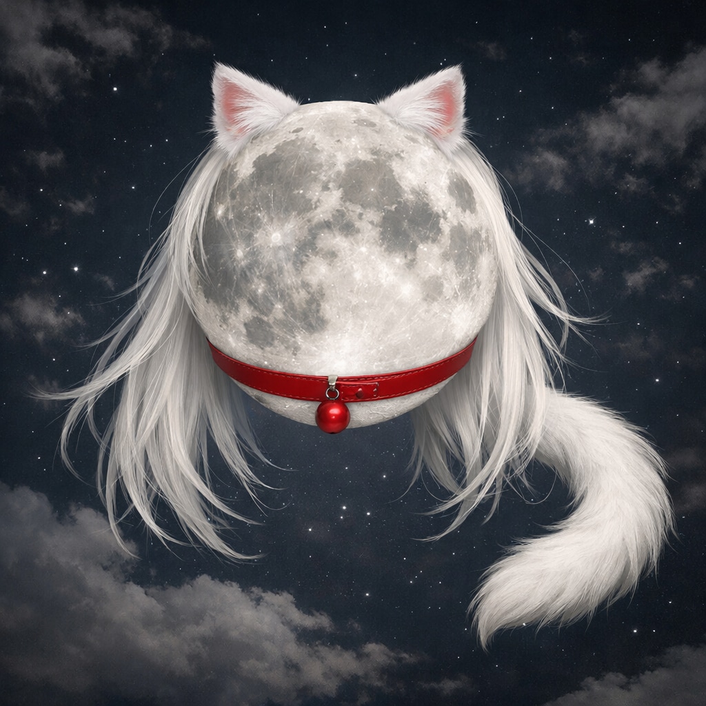 月が可愛いですね。