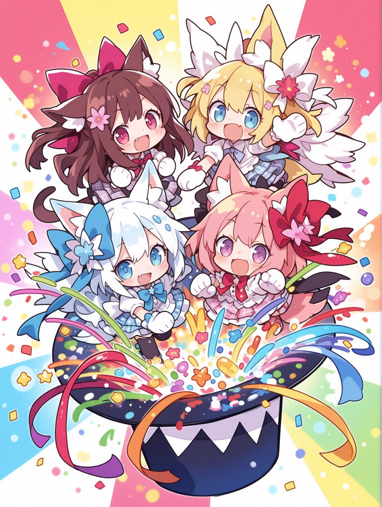 飛び出す | の人気AIイラスト・グラビア