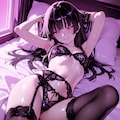 らんじぇりー #黒 2枚目