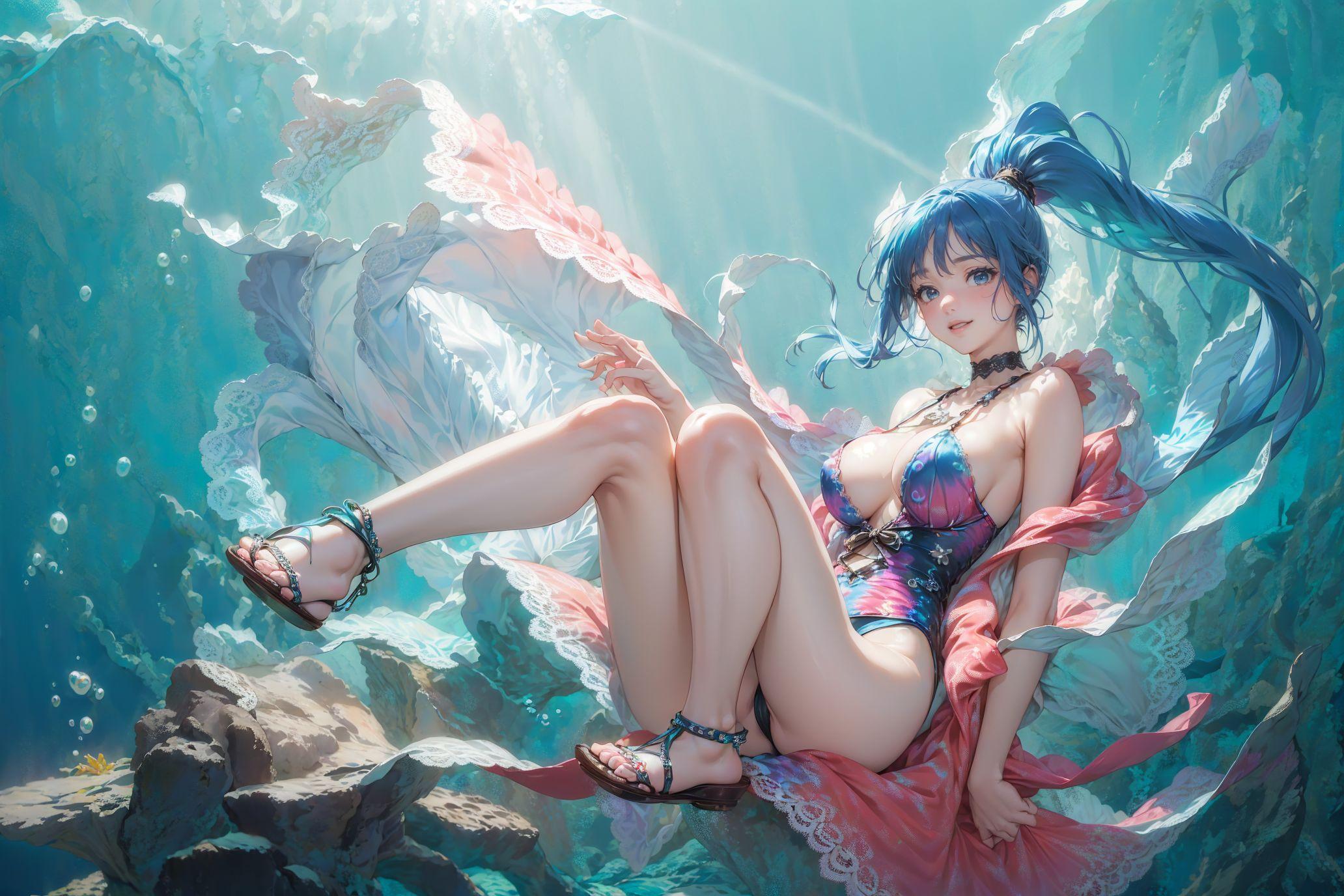 水の中の愛しのあの娘027