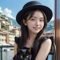 猫とおでかけ 3枚目