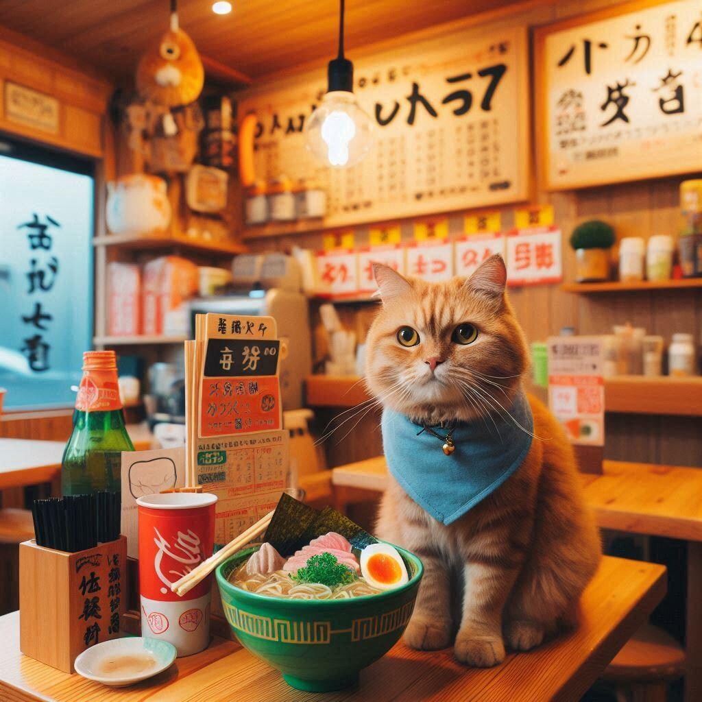 猫が経営するラーメン屋