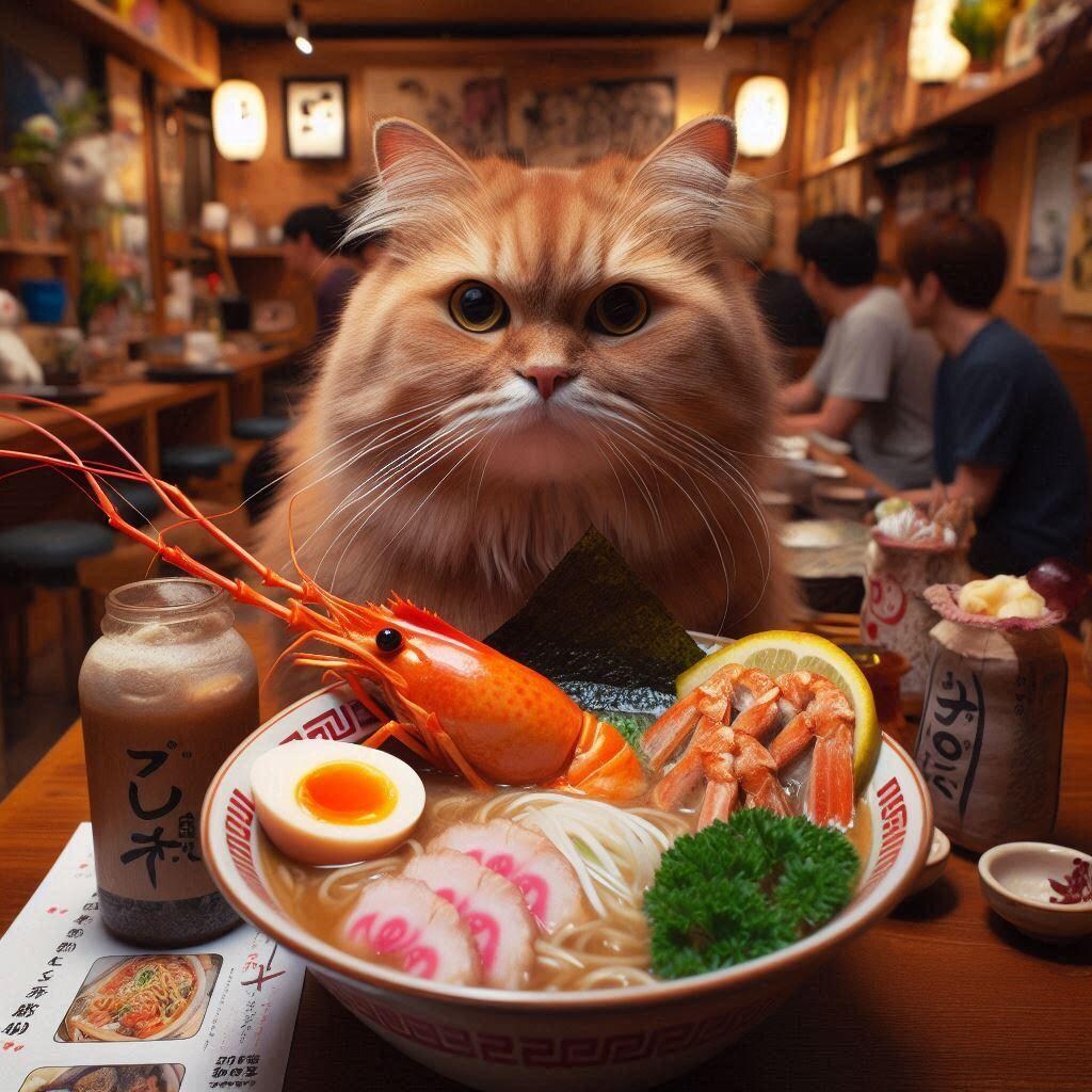 猫が経営するラーメン屋