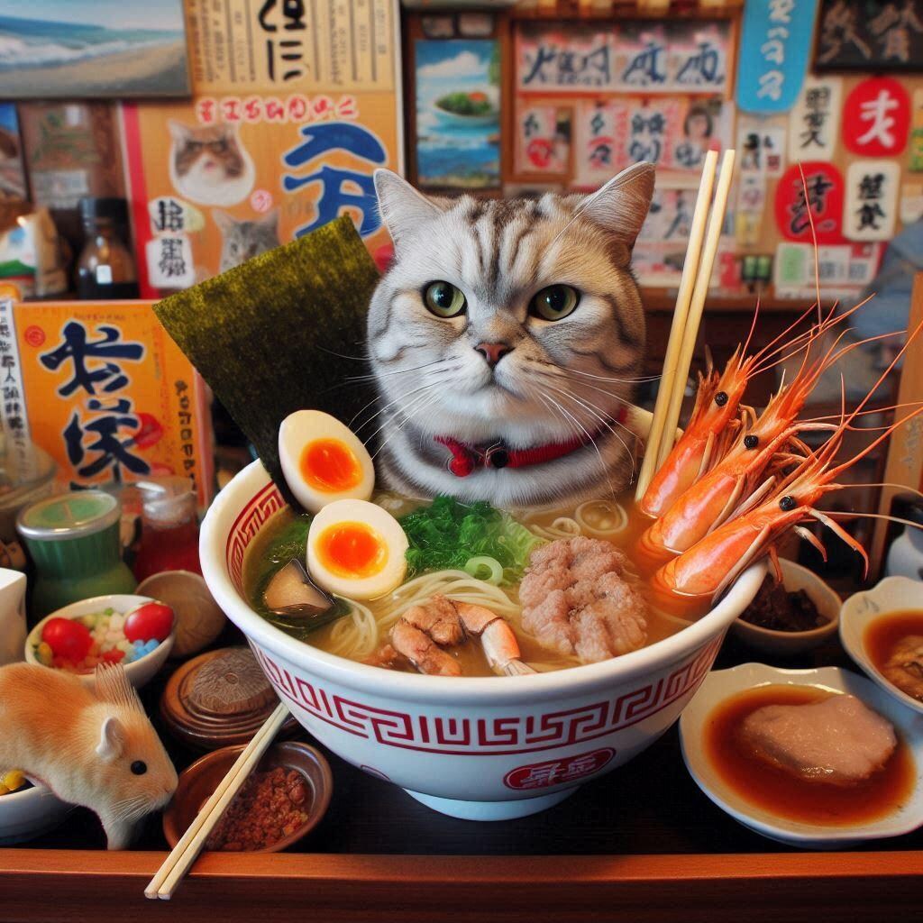 猫が経営するラーメン屋