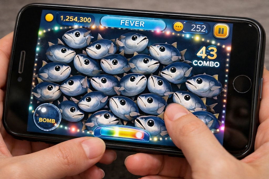 【パズルゲーム】ちちぷいアグアグ