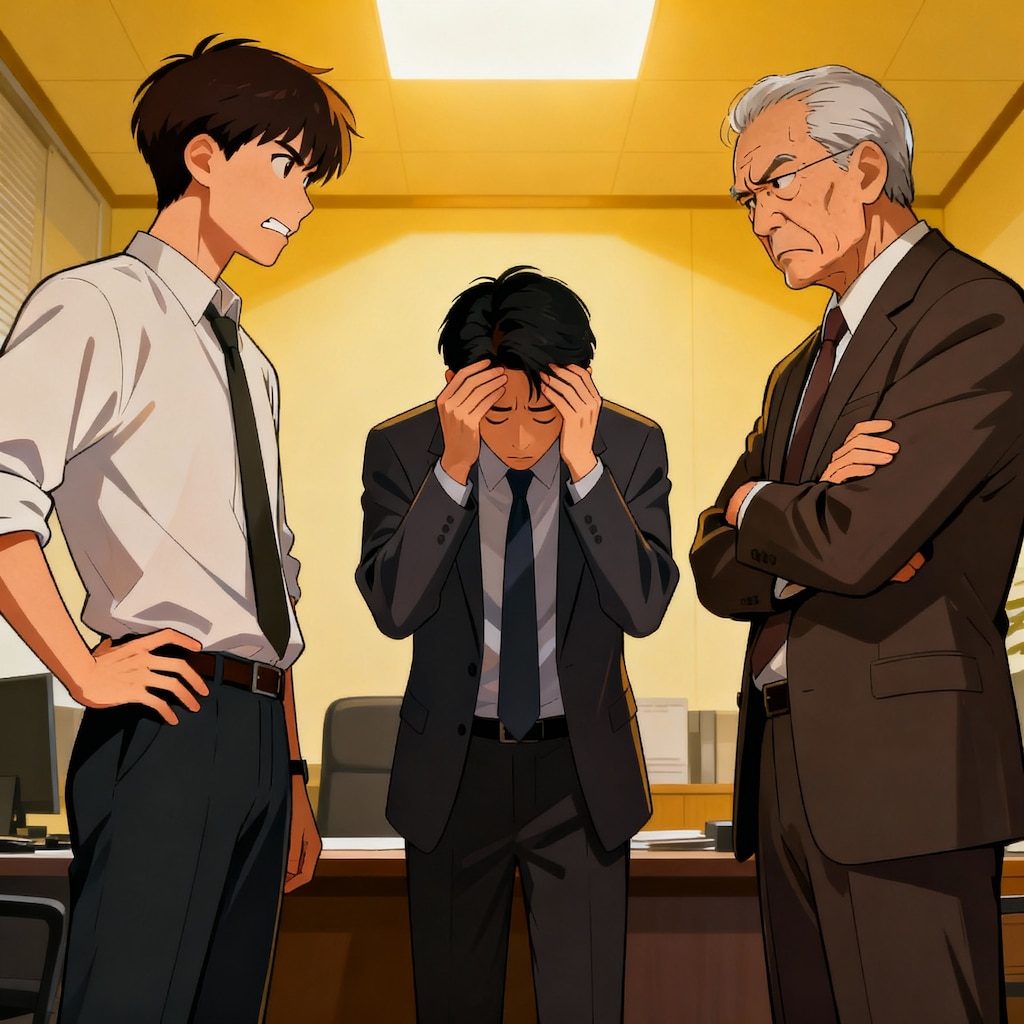 中間管理職の悲哀