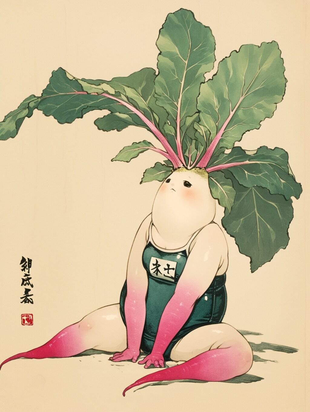 スク水大根ちゃん