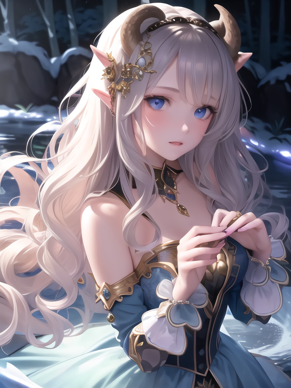 暗い森にて