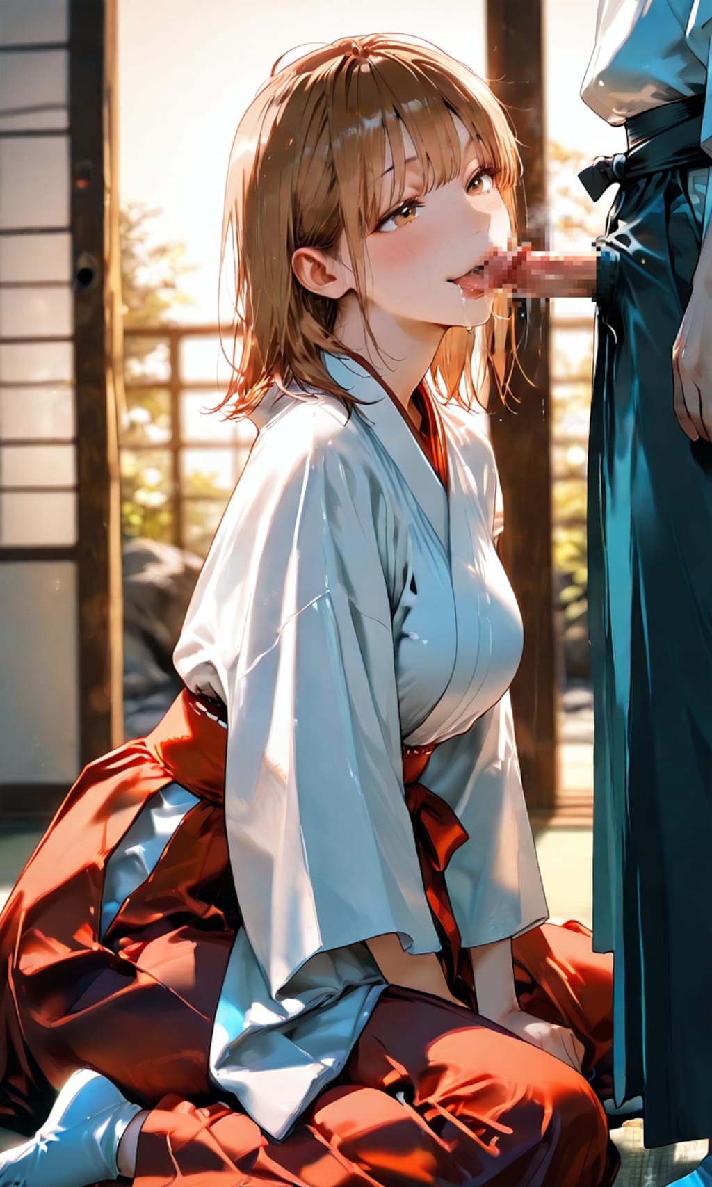 巫女さんに癒やされてぇ
