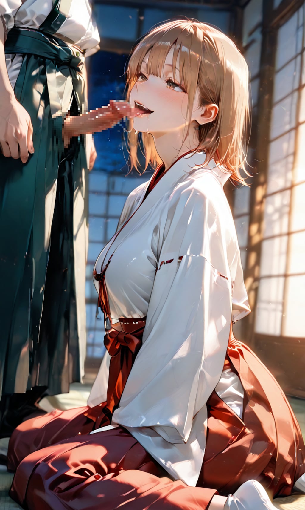 巫女さんに癒やされてぇ