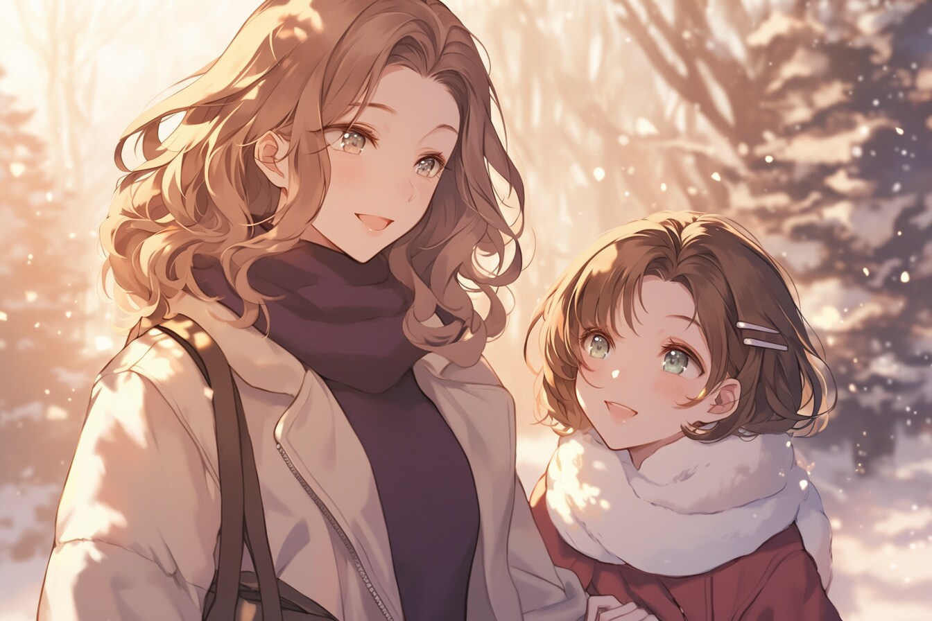 母と娘170 | の人気AIイラスト・グラビア