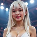 青コーナー、白組入場 3枚目