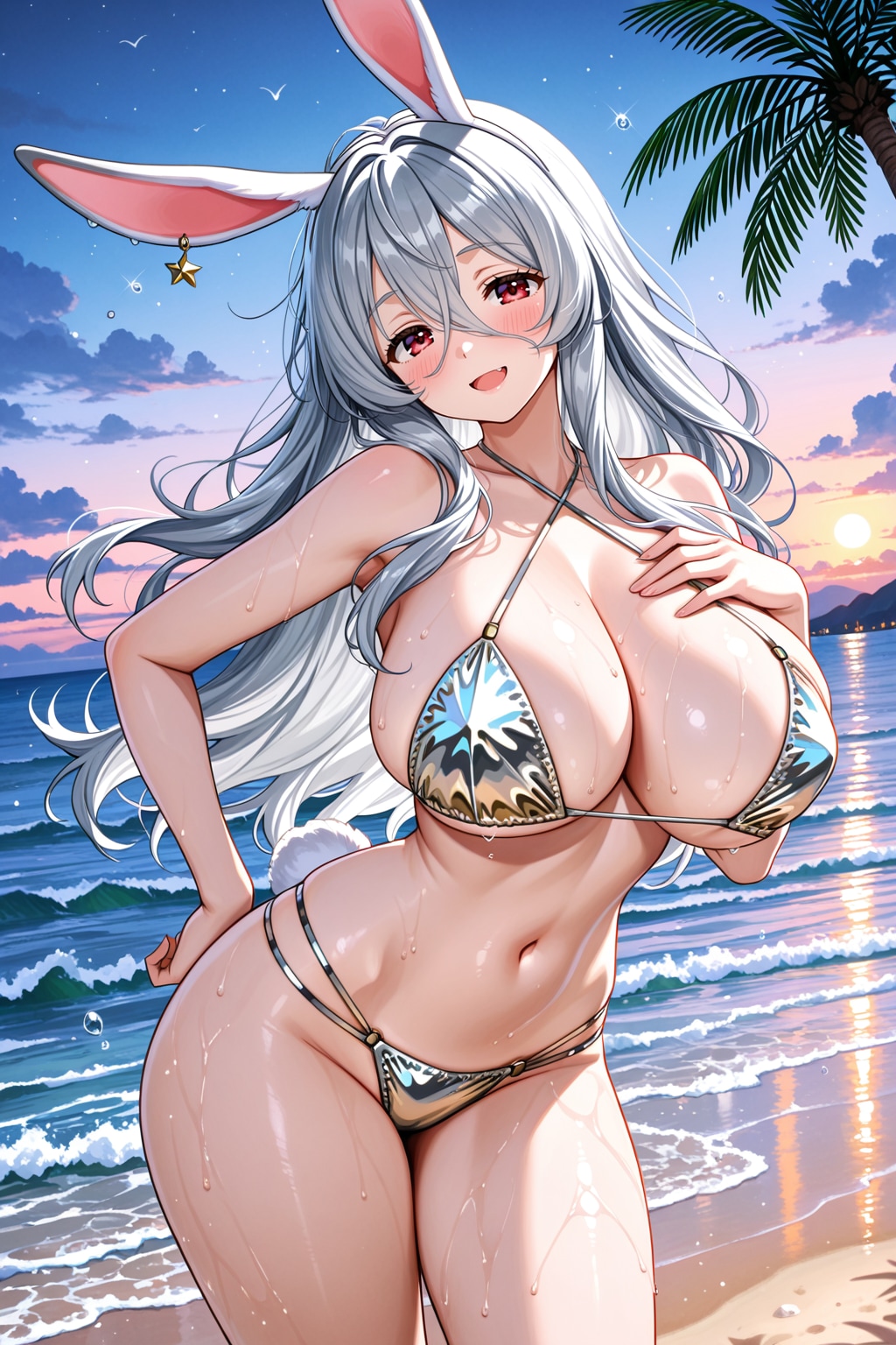 🐇👙🌊