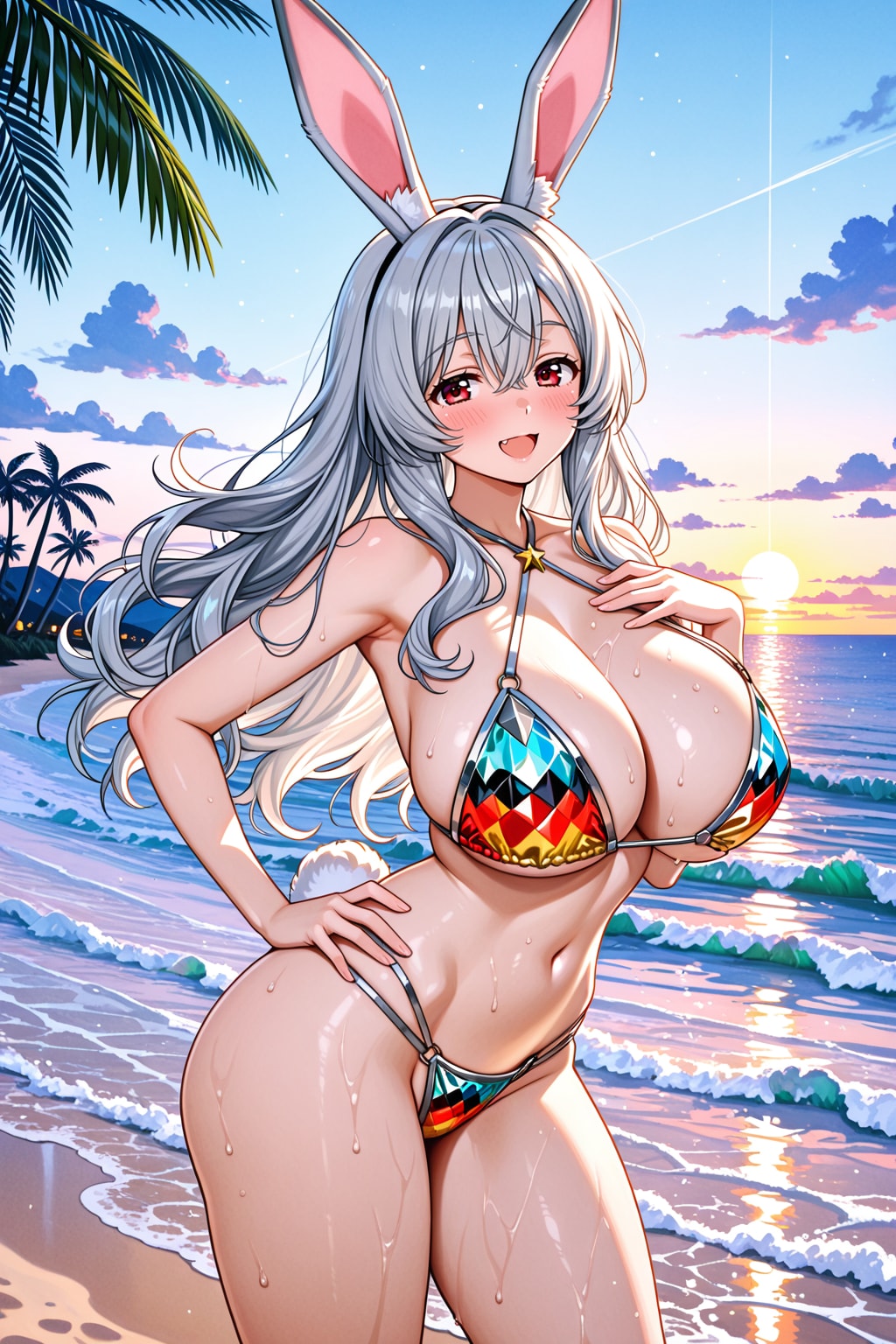 🐇👙🌊