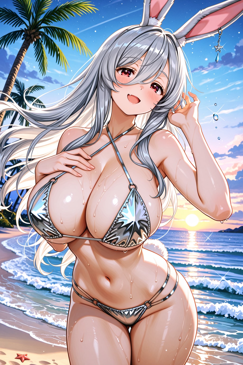 🐇👙🌊
