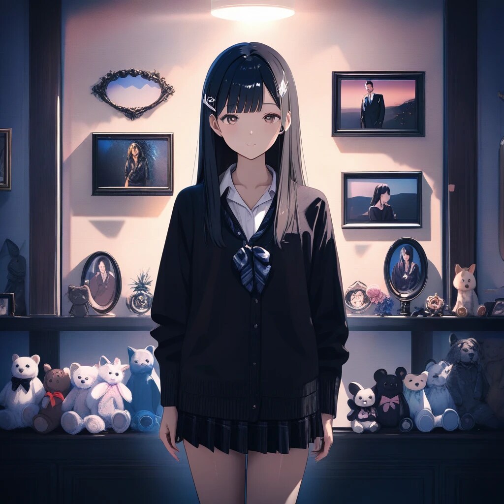 人形好き女子校生
