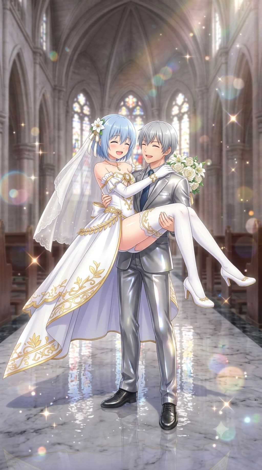ハヤテのごとく　虎鉄＆ハヤテ
