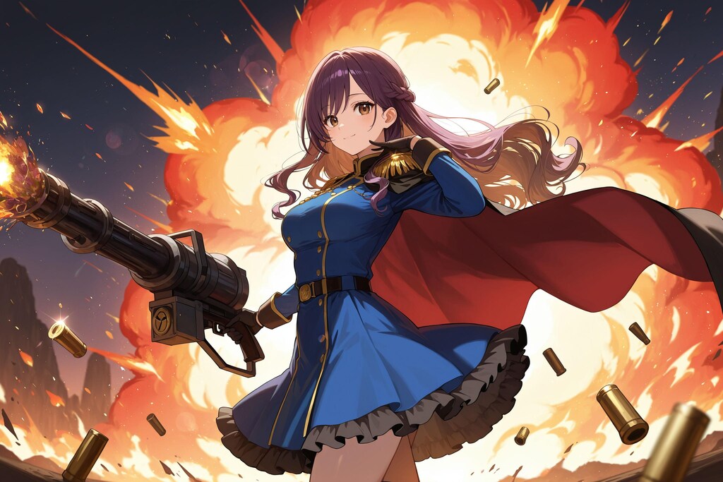 異世界のガトリング少女