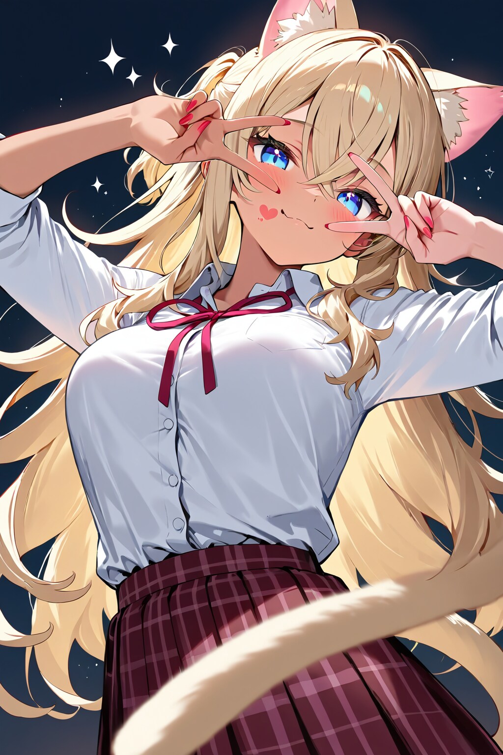 新モデルの金髪ちゃん
