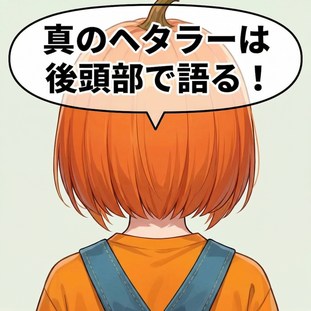 後頭部で語れ！