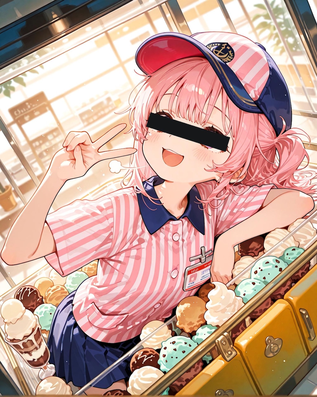 バイトテロの少女