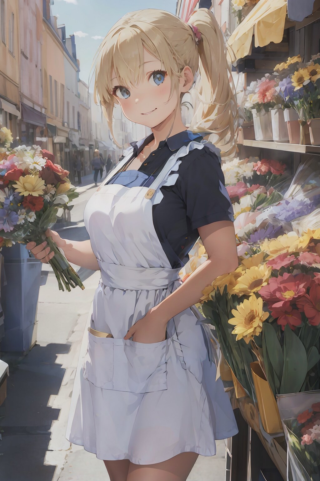 フランスの店員さん