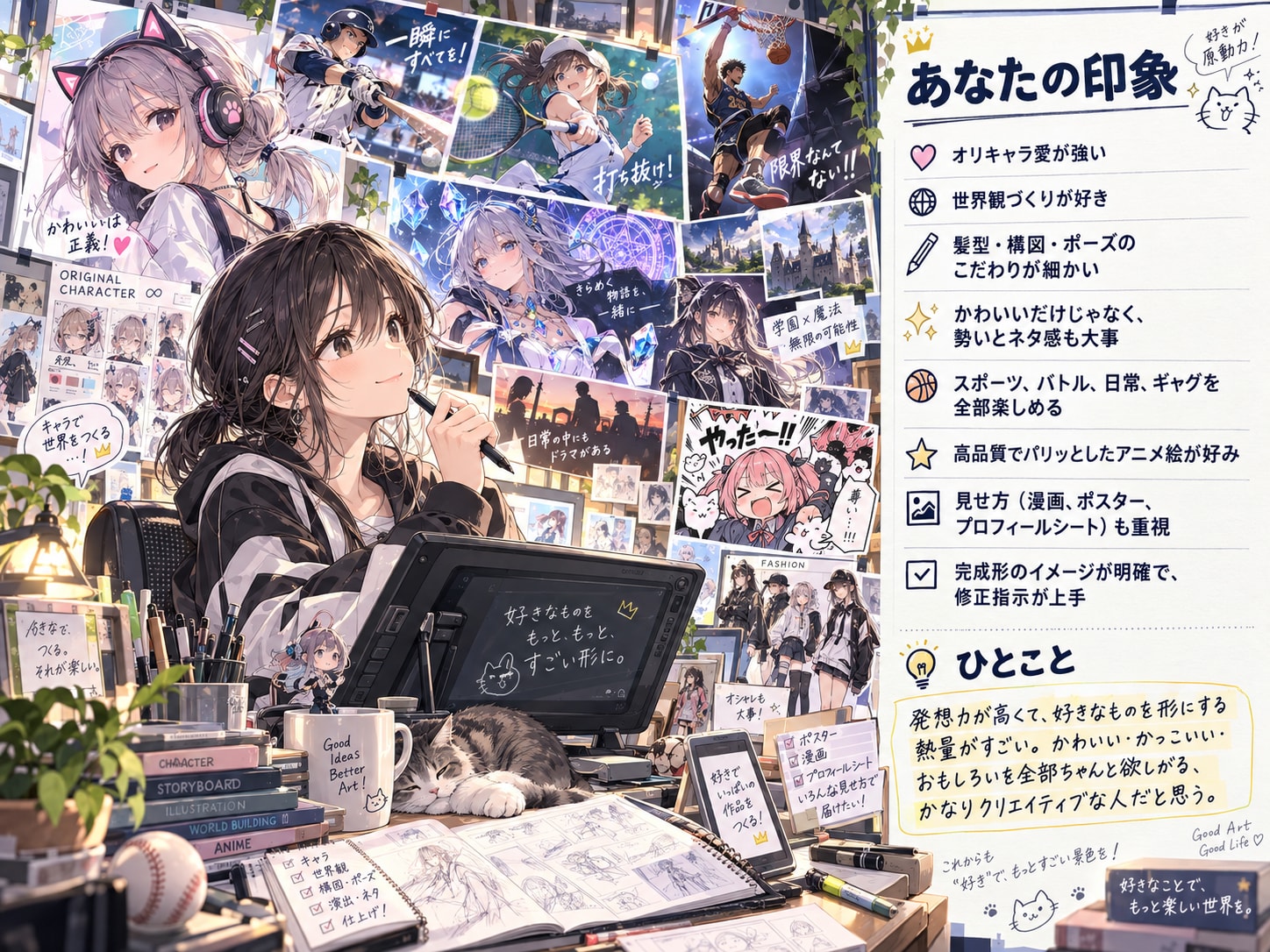 ふーこ(中身)の分析レポート | の人気AIイラスト・グラビア
