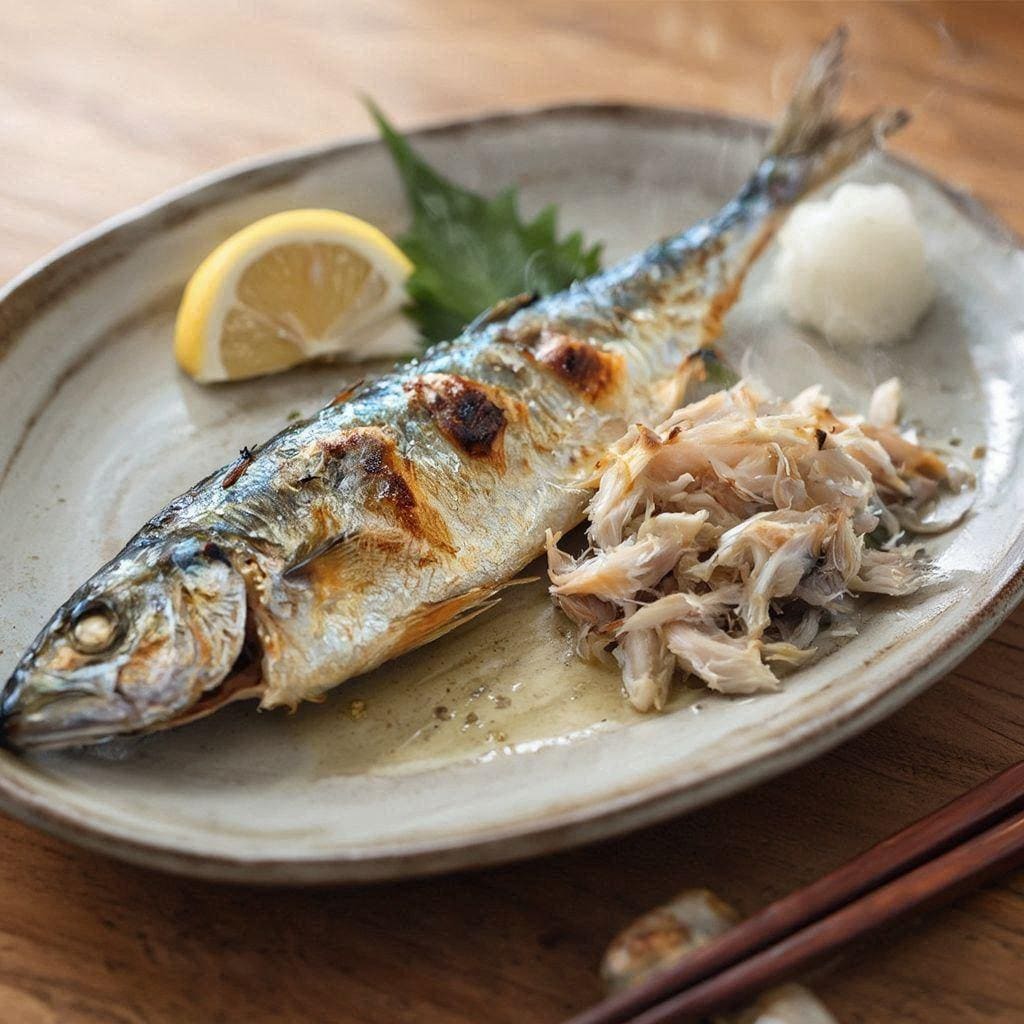 秋刀魚の塩焼き