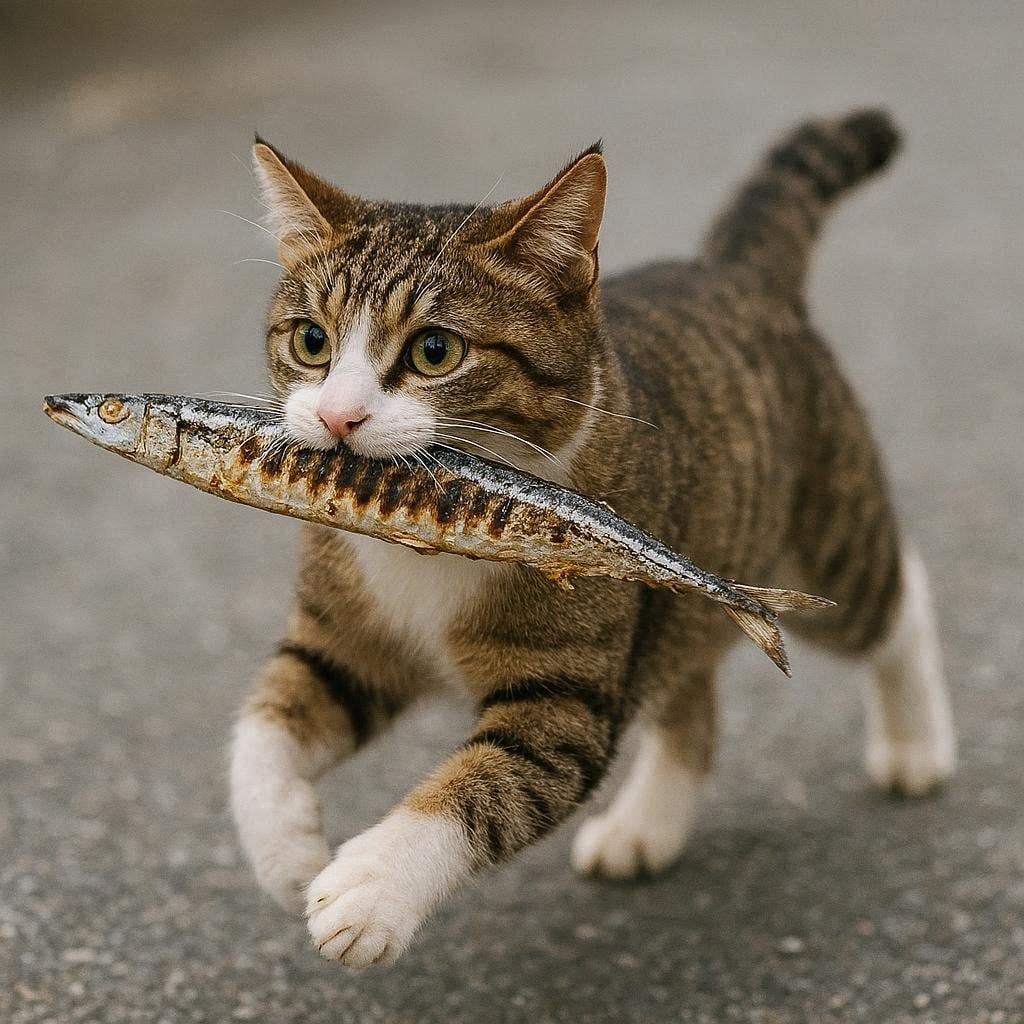 秋刀魚の塩焼き