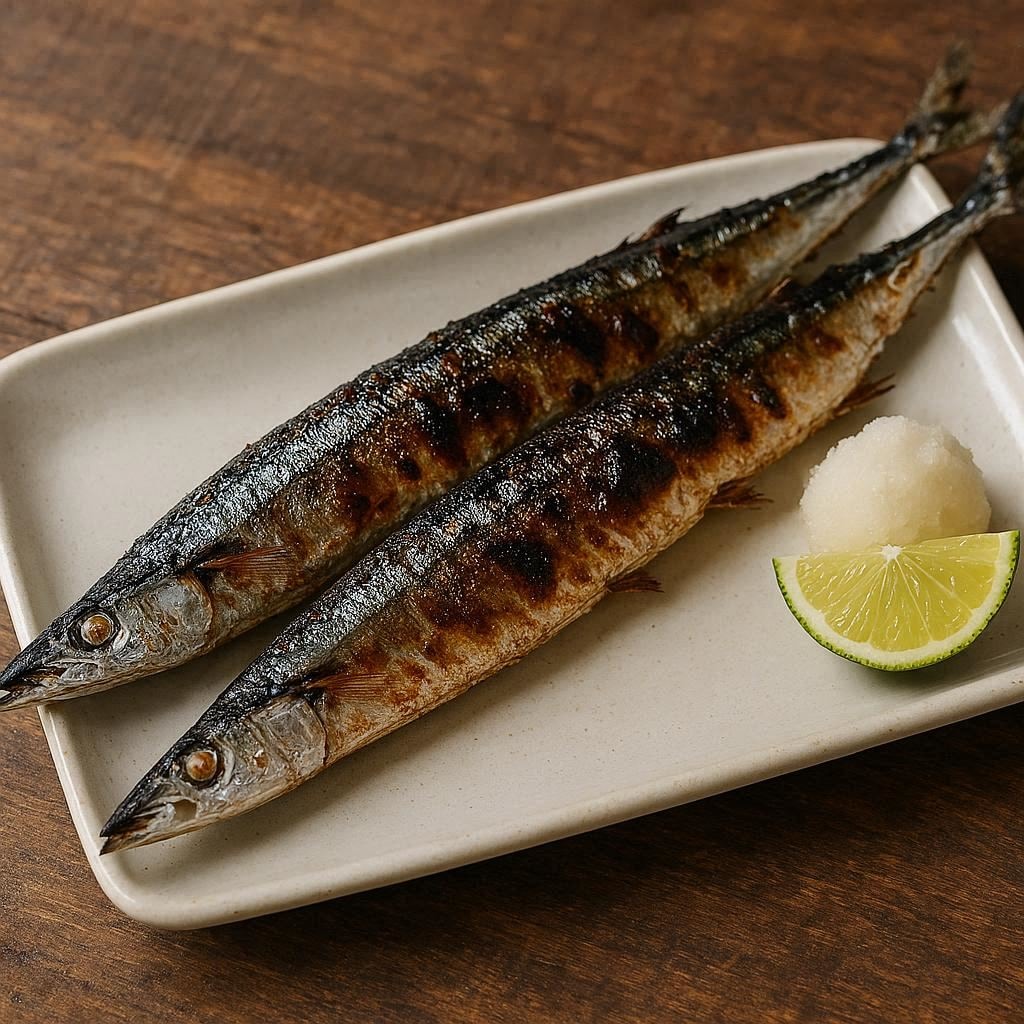 秋刀魚の塩焼き