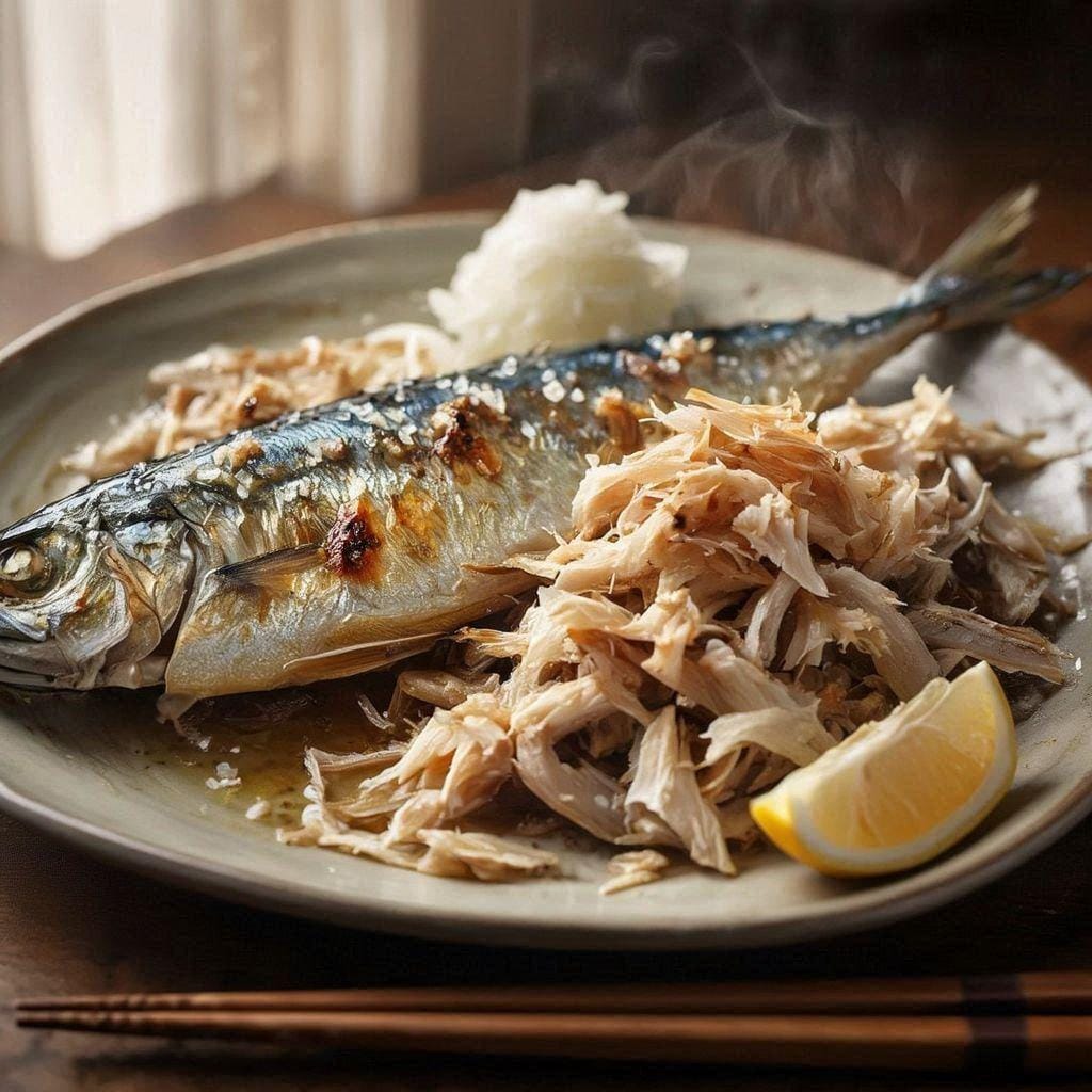 秋刀魚の塩焼き