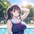 スク水SSBBW③ 3枚目