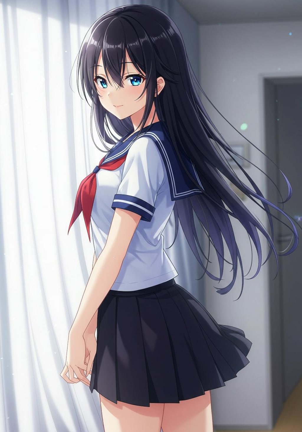 通学前のルーティーン