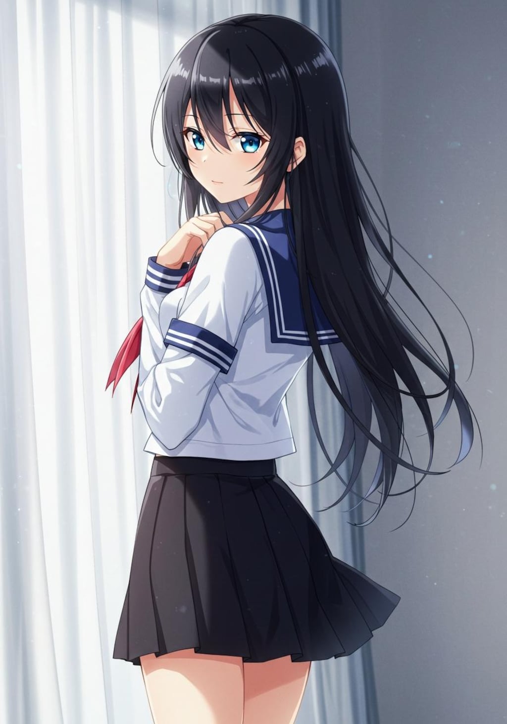 通学前のルーティーン