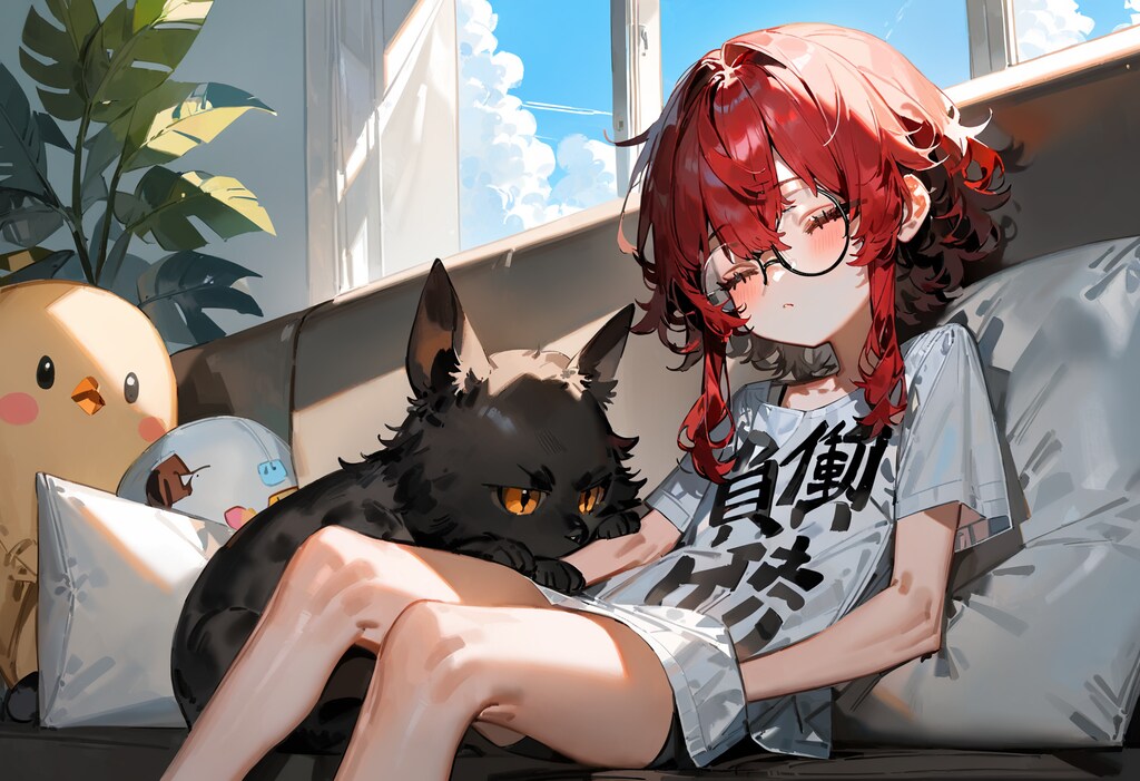 暑いのでやる気がおきない