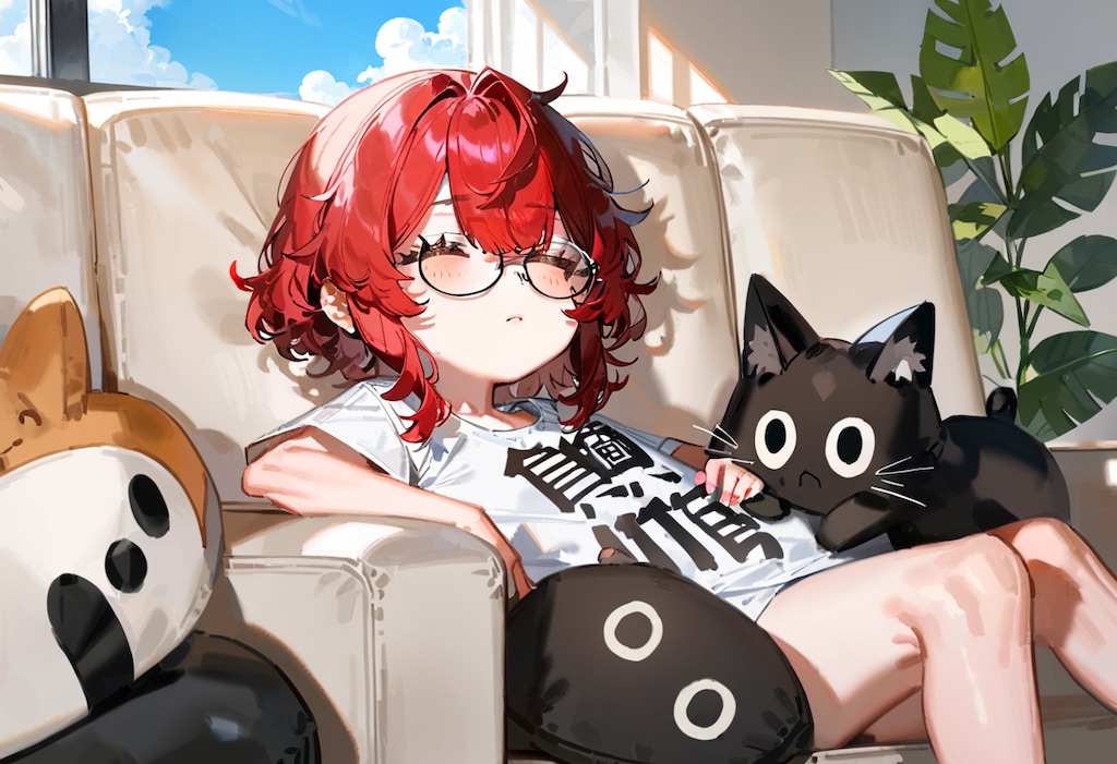 暑いのでやる気がおきない