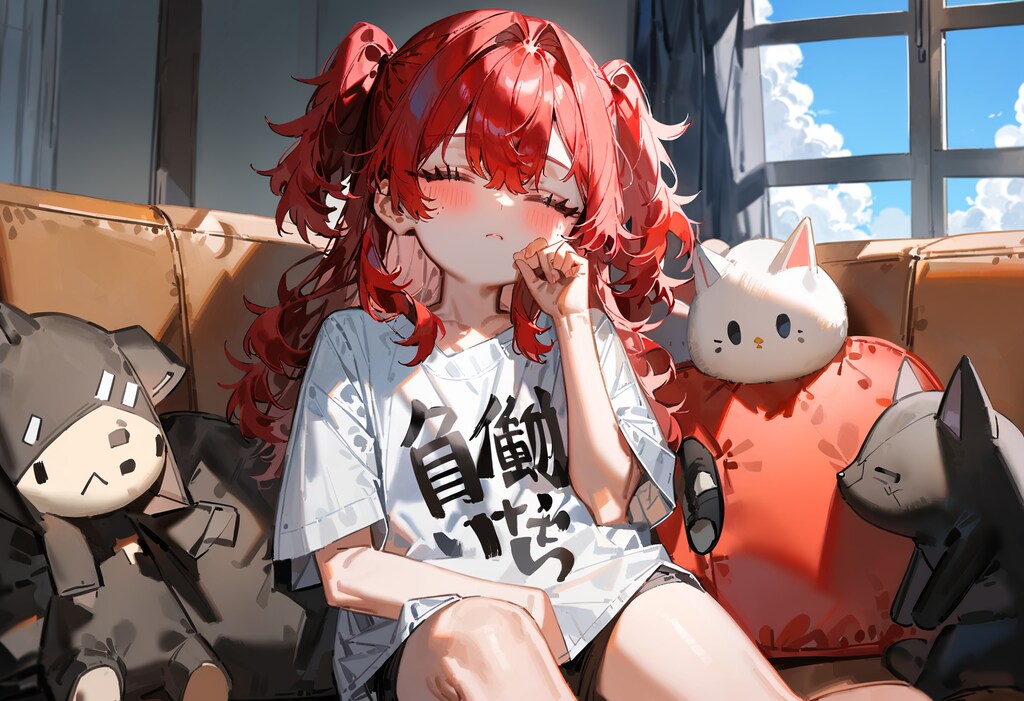 暑いのでやる気がおきない