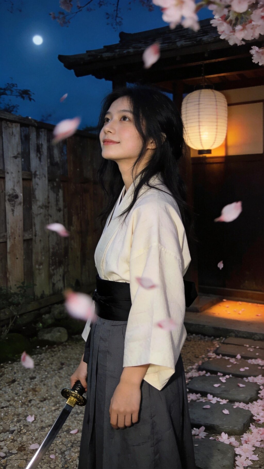 Blade Beneath the Full Moon