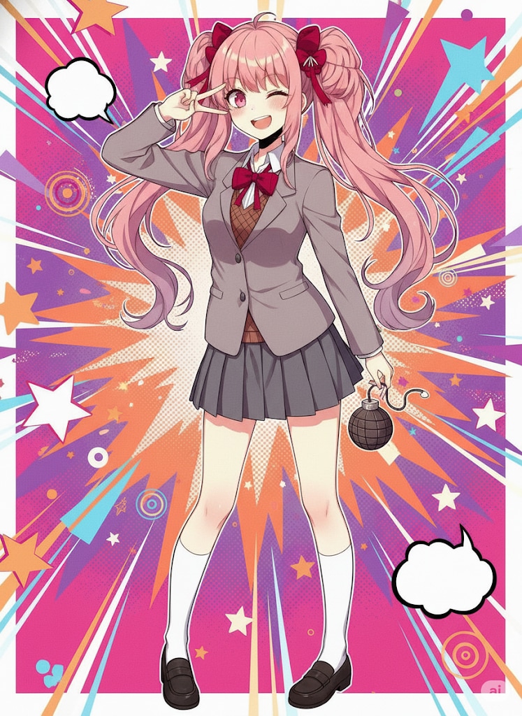 爆弾娘 | の人気AIイラスト・グラビア