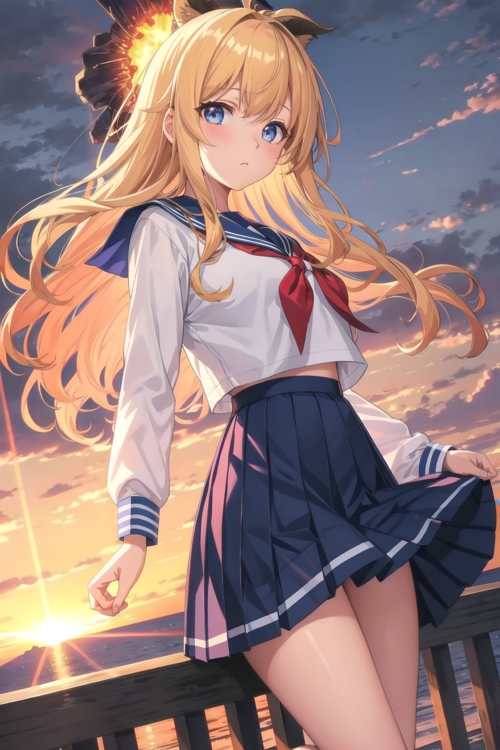 帰宅するV4Bちゃん | の人気AIイラスト・グラビア