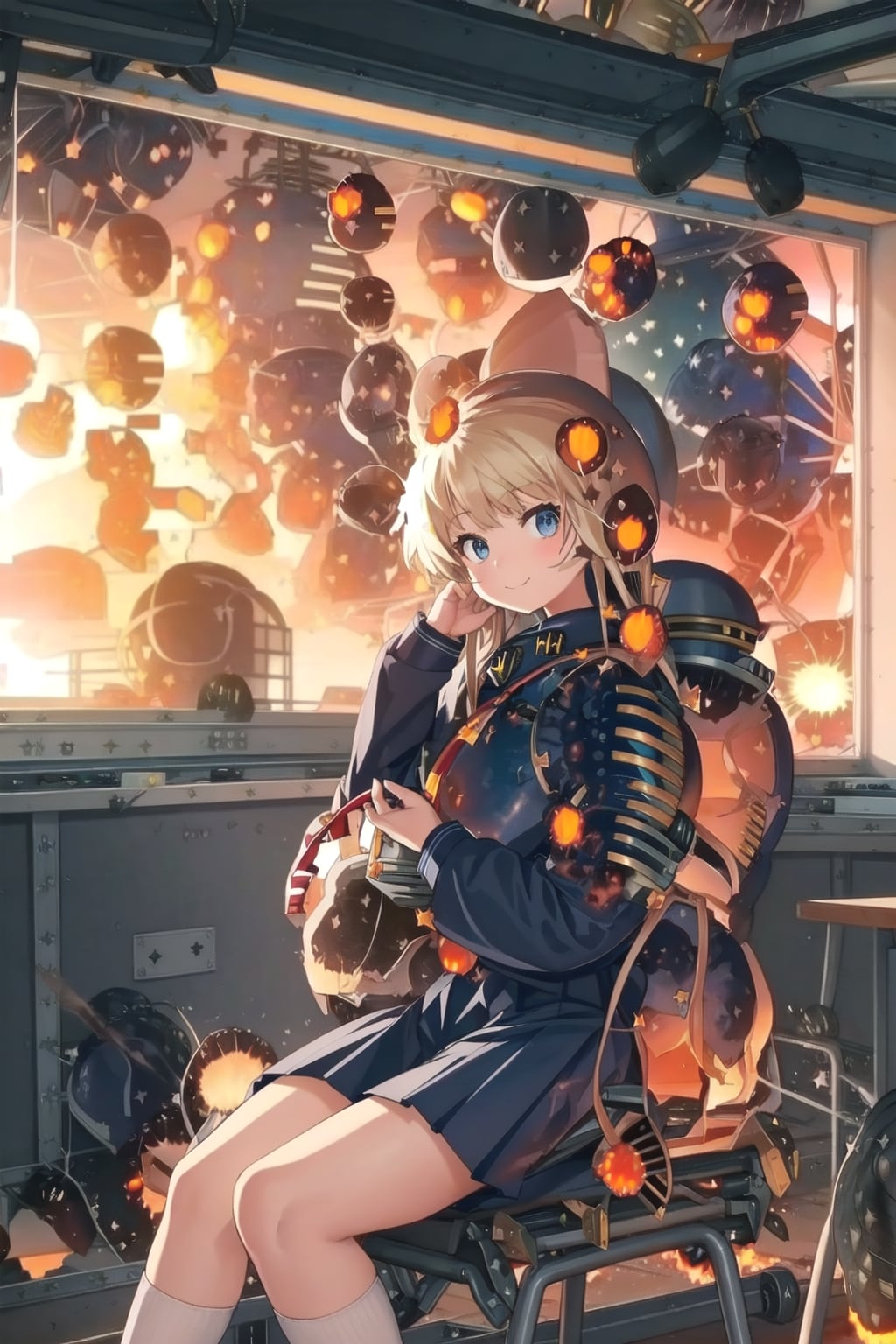 帰宅するV4Bちゃん