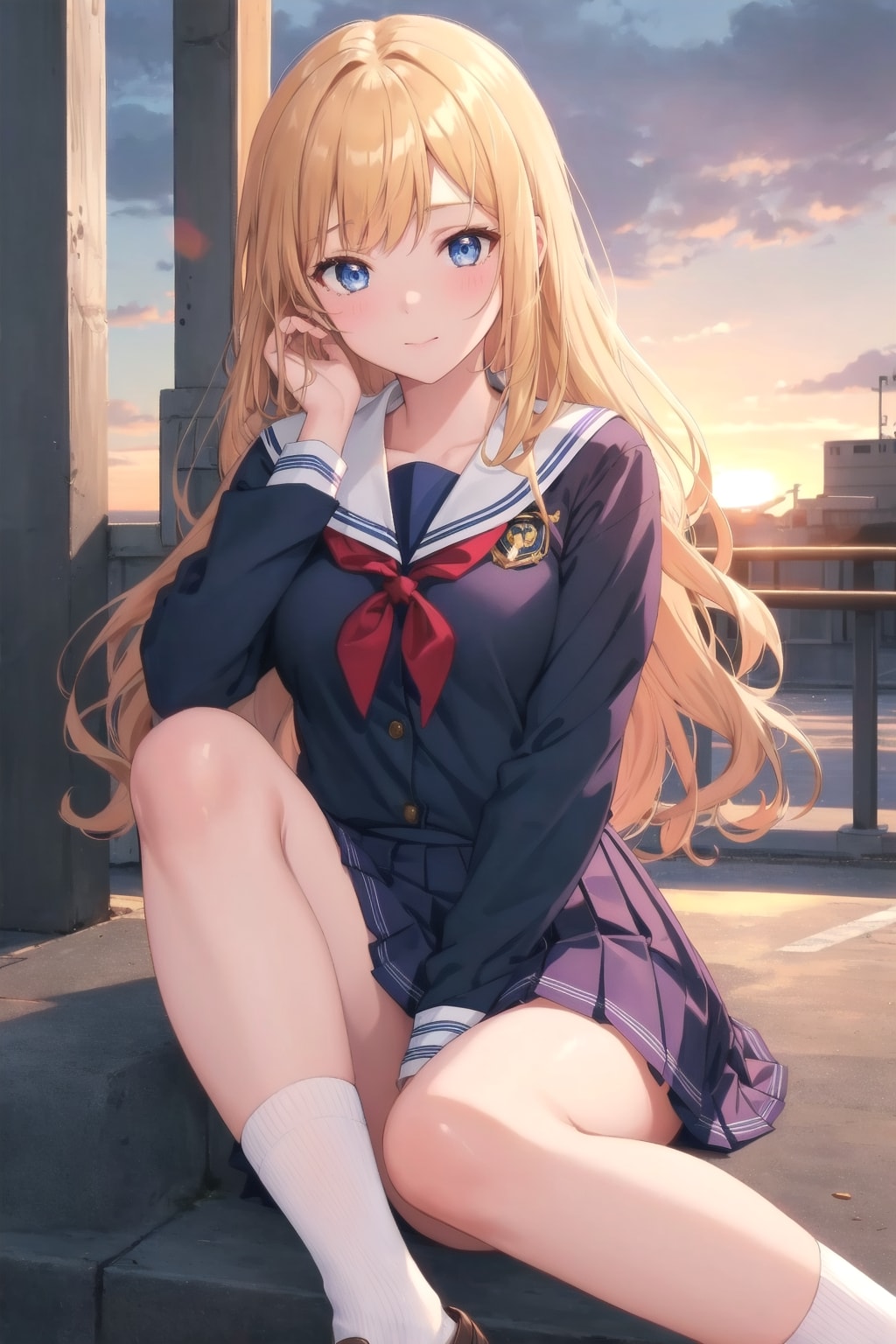 帰宅するV4Bちゃん