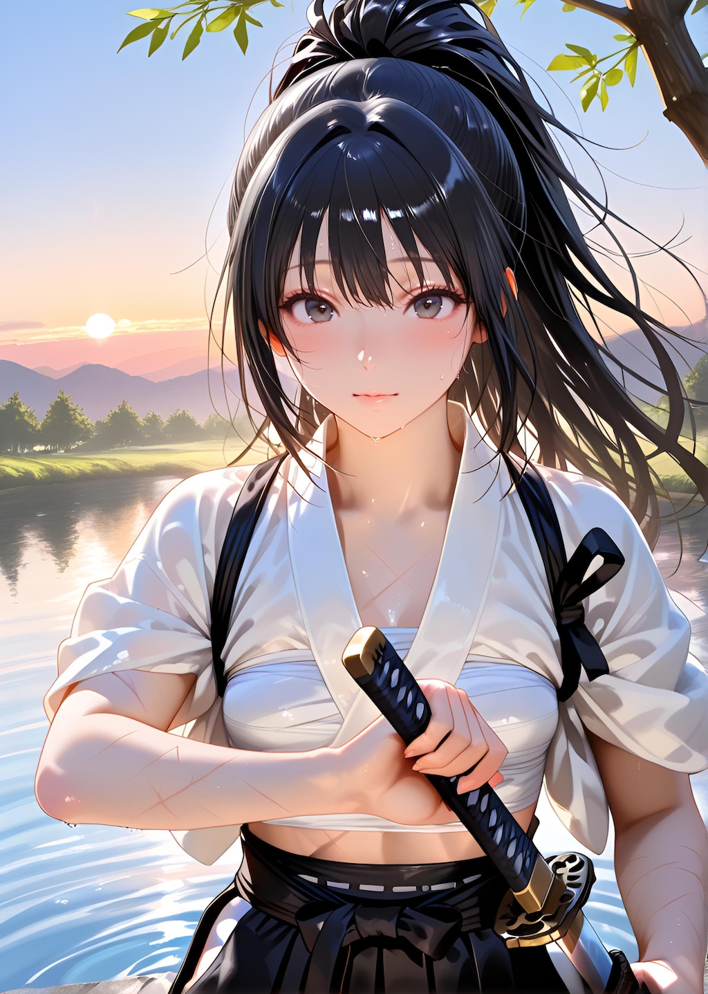 夢乃春樹（YumenoHaruki）　刀剣　帯刀