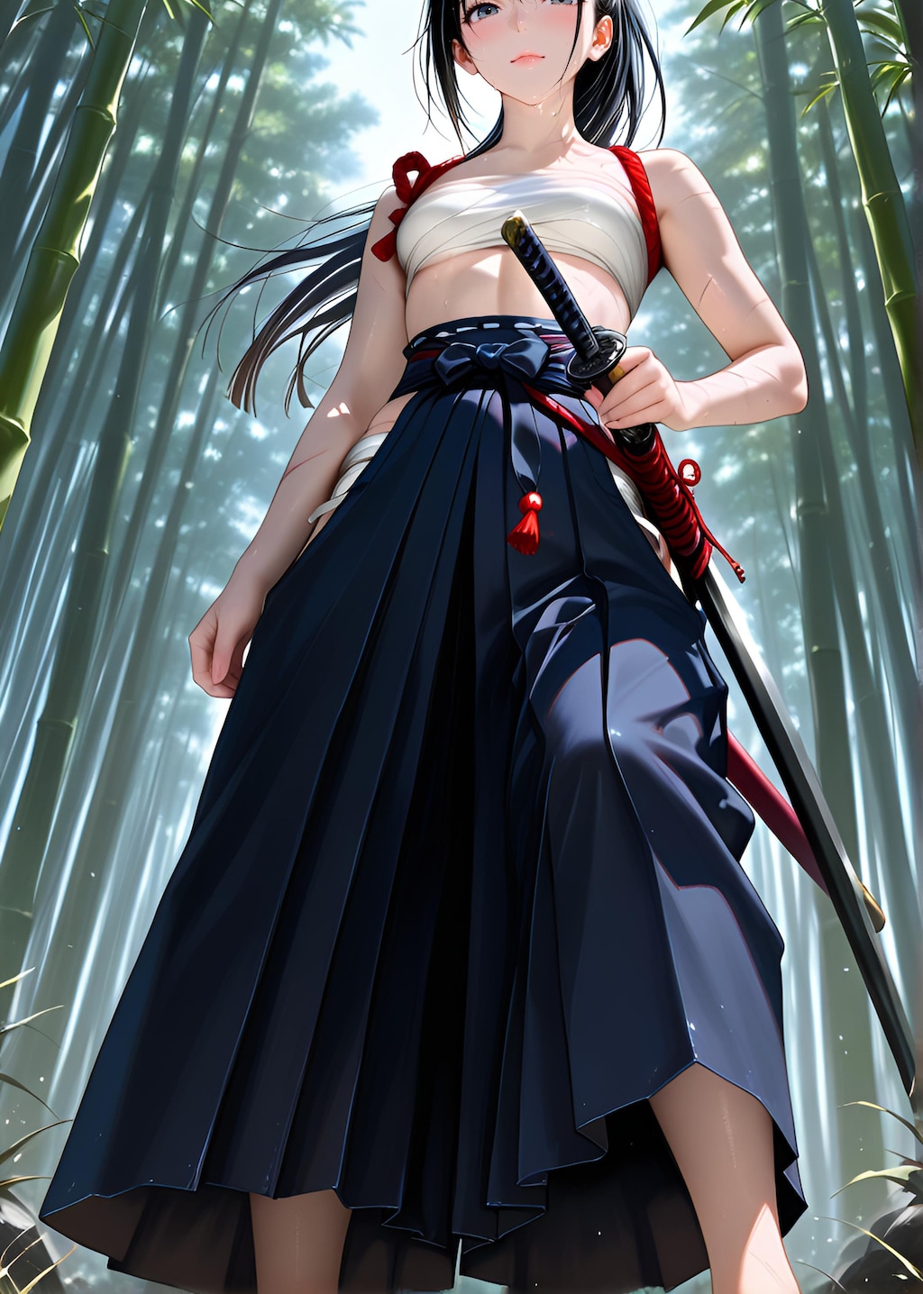 夢乃春樹（YumenoHaruki）　刀剣　帯刀