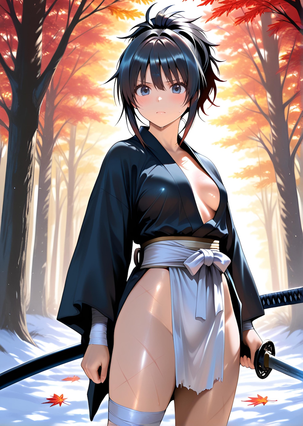 夢乃春樹（YumenoHaruki）　刀剣　帯刀